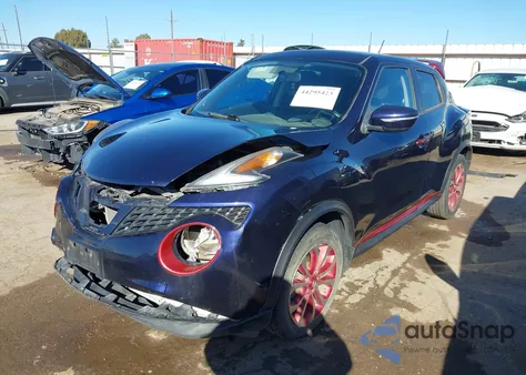 2015 Nissan Juke Sv from USA, damaged, VIN JN8AF5MRXFT504267